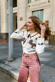 TUMMY CONTROL BURGUNDY HIGH RISE FLARE JEANS