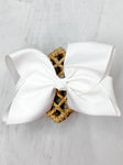 Texas Size Big Hair Bows - French Clip - 6.5"