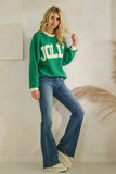 CLOUDY KNIT JOLLY RINGER SWEATSHIRT (T-42174)