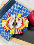 ABC's Back-To-School Hair Bow