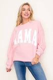 T-41793-"mama" cloudy knit l/s top