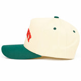 C.C Merry Letter Embroidered Two Tone Trucker Hat