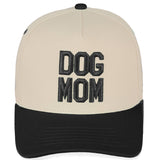 C.C DOG MOM Embroidered Two Tone Trucker Cap