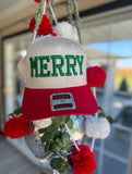 Merry Christmas Embroidered 3D Trucker Hat