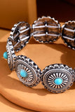 Turquoise Natural Stone Navajo Bracelet
