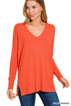 Viscose Front Seam Sweater