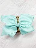 Texas Size Big Hair Bows - French Clip - 6.5"