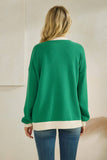 CLOUDY KNIT JOLLY RINGER SWEATSHIRT (T-42174)