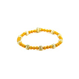 Orange Gold Bracelets