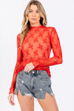 Floral Lace Top