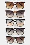 Square Acetate Frame Sunglasses