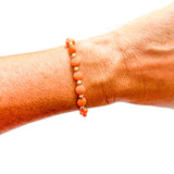 Orange Gold Bracelets