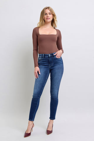 Judy Blue Thermal Skinny Jeans