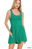 Double Layered Tank Romper