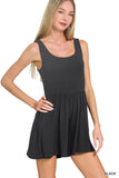 Double Layered Tank Romper