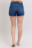 Criss-cross Waistband High Waisted Shorts