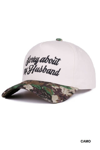 Sorry about my Husband Hats