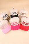 Sorry About My Husband Two Tone Canvas Cotton Cap