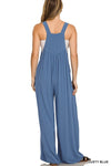 Woven Rayon Crepe Overalls