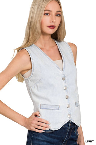 Denim Vest