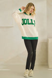 CLOUDY KNIT JOLLY RINGER SWEATSHIRT (T-42174)