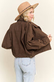 OUTFIT CROPPED WITH FRONT POCKETS JACKET- LEJ3873
