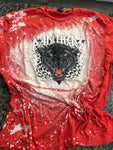 Panthers leopard Bleached Tee