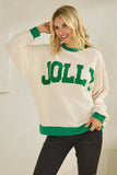 CLOUDY KNIT JOLLY RINGER SWEATSHIRT (T-42174)