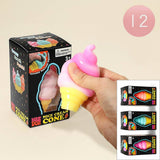 Ice Cream Cone Squishy Stress Relief Toy