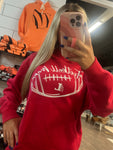 London Football Mama Red Hoodie