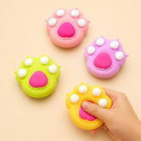 PRE-ORDER Cute Animal Paw Ball Squishy Stress Relief Toy