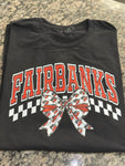 Fairbanks Mascot Bow Tee
