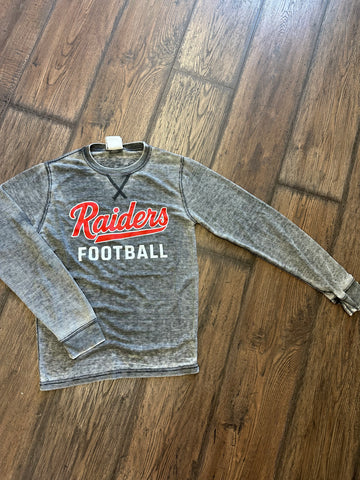 Cursive Raiders FOOTBALL Thermal Long Sleeve Tee