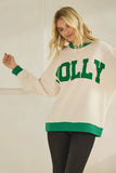 CLOUDY KNIT JOLLY RINGER SWEATSHIRT (T-42174)