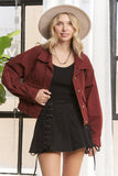 OUTFIT CROPPED WITH FRONT POCKETS JACKET- LEJ3873