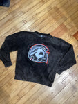 Acid wash Falcons Head Crewneck