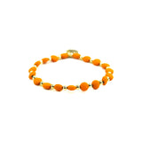 Orange Gold Bracelets
