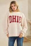 T-42121-CLOUDY KNIT OHIO GRAPHIC SWEATSHIRT