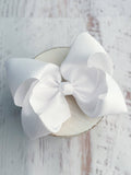 Texas Size Big Hair Bows - French Clip - 6.5"