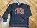 Tigers Acid wash lightweight crewneck