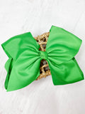 Texas Size Big Hair Bows - French Clip - 6.5"