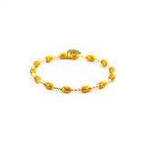 Orange Gold Bracelets