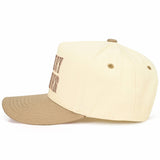 C.C WHISKEY WEATHER Embroidered Letter Two Tone Trucker Hat