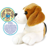 Burkham The Beagle | 14 Inch Stuffed Animal Plush