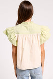UT1093 Embroidered Detail Blouse