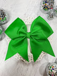 6" Cheer Bow - Alligator Clip - 15 Colors - Dance Team Bows