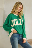 CLOUDY KNIT JOLLY RINGER SWEATSHIRT (T-42174)