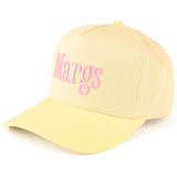 C.C MARGS Lettering Two Tone Trucker Baseball Snap Back Cap