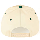 C.C HAPPY CAMPER Letter Embroidered on Two Tone Trucker Hat