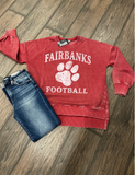 Fairbanks Acid Wash pocket crewneck